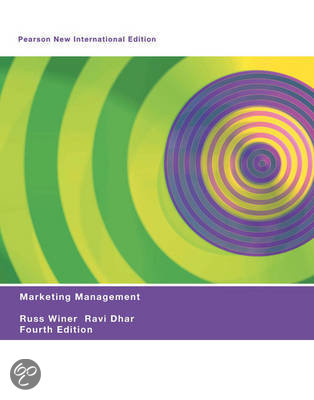 Marketing Management: Pearson  International Edition