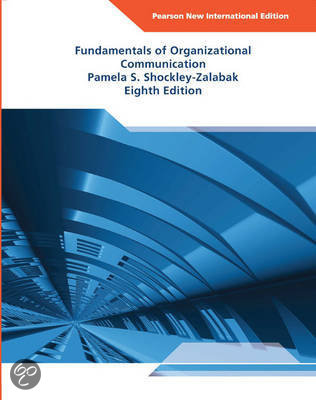 Fundamentals of Organizational Communication: Pearson  International Edition