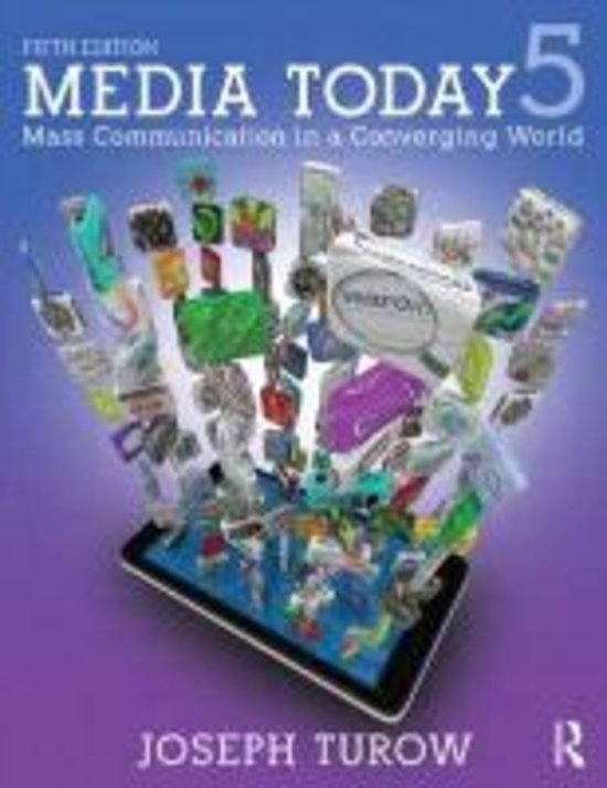 Media Today Joseph Turow - Summary, Images, Keywords and Practice Questions