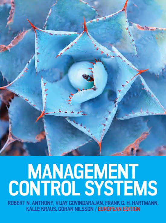 Aantekeningen Management Control for A&C