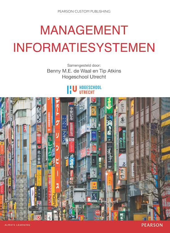 Uitgebreide samenvatting Management informatie systemen 