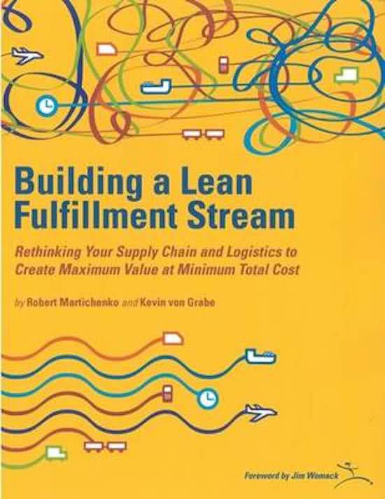 Samenvatting Chain Value Stream Mapping (Ketentaal) (Building a Lean Fulfillment Stream)