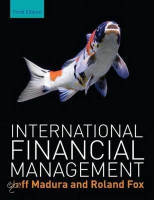 Samenvatting multinational finance