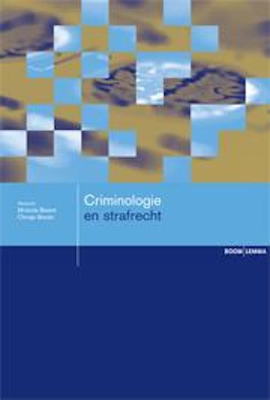 Criminologie en strafrecht