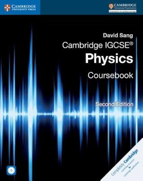 PHYSICS Cambridge IGCSE 0654 Coordinated Sciences