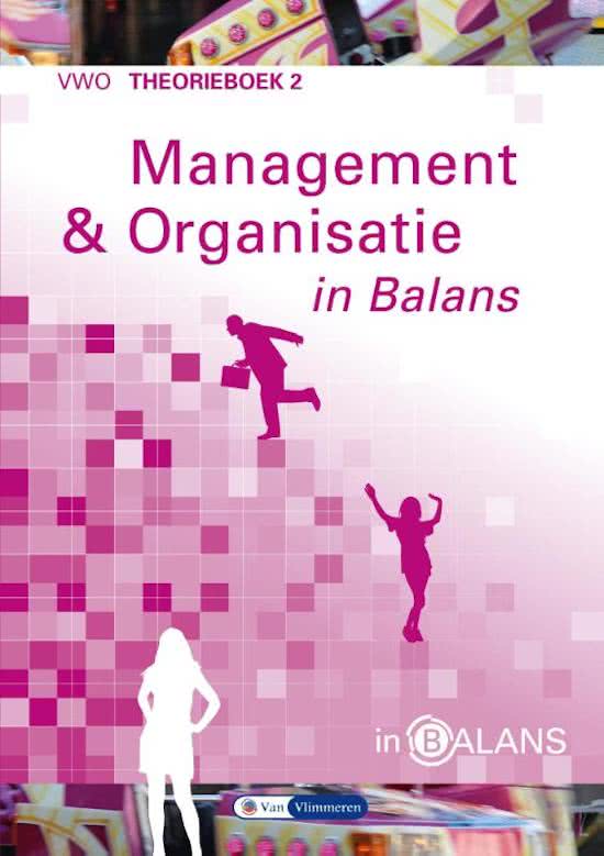 management en organisatie in balans vwo Theorieboek 2: alle theorie samengevat!