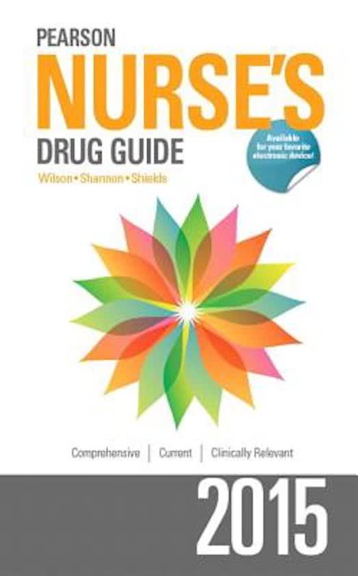 Pearson Nurse\'s Drug Guide 2015