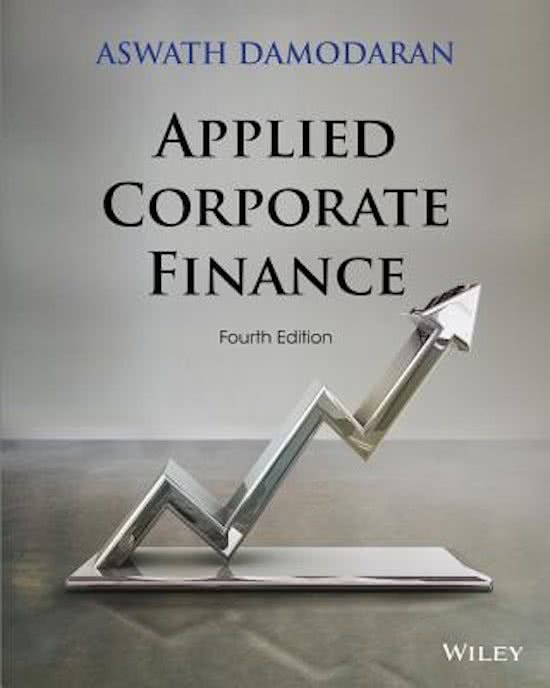 Applied Corporate Finance Summary 