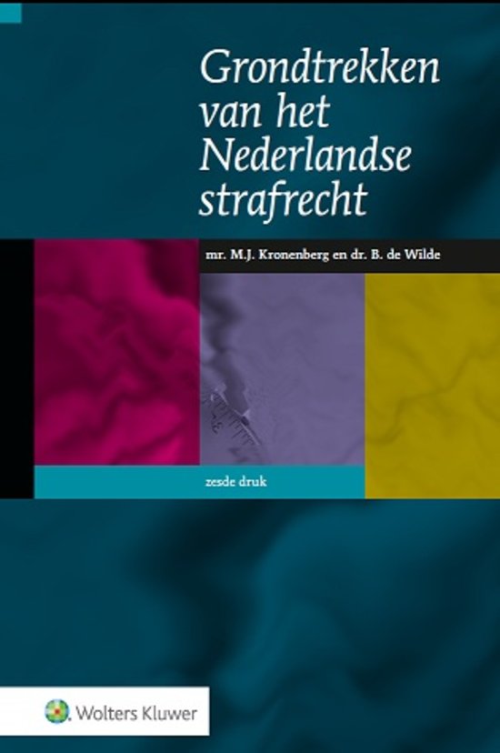 Samenvatting Strafrecht 2 (inclusief jurisprudentie)