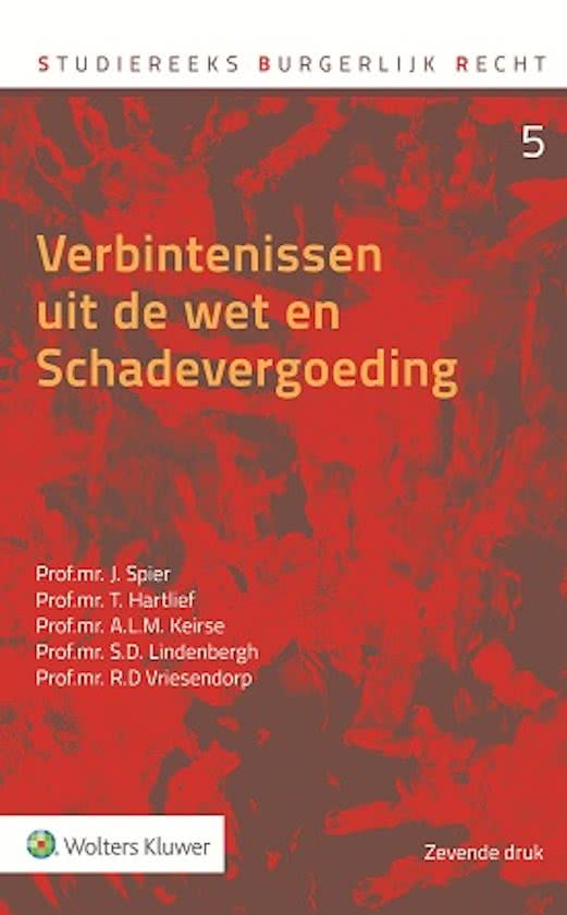 Studiereeks burgerlijk recht 5 - Verbintenissen uit de wet en schadevergoeding