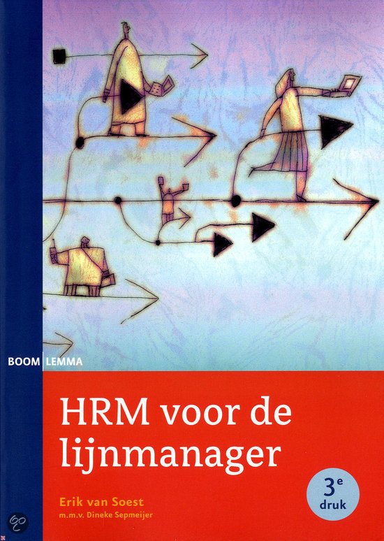 Samenvatting HRM voor de lijnmanager, ISBN: 9789462364127  HRM Ondernemerschap & retailmanagement