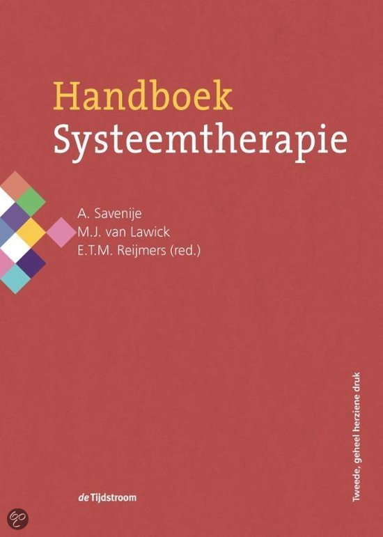 Samenvatting Handboek systeemtherapie (p.175-181) (Behandeling)