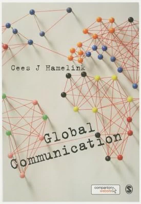 Tentamenoverzicht (hoorcolleges   extra info) International Communication, Hamelink