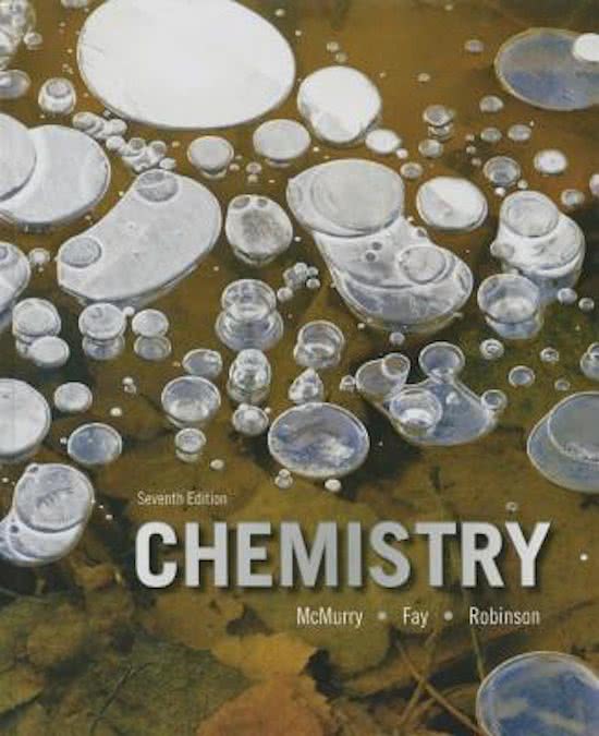 Test Bank - Chemistry, 7th Edition (McMurry, 2016), Chapter 1-23 | All Chapters