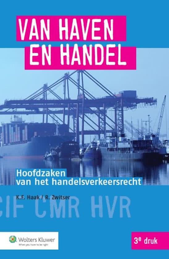 Van Haven en Handel weTransportrecht Logistiek en Economie Logistics Management HBO