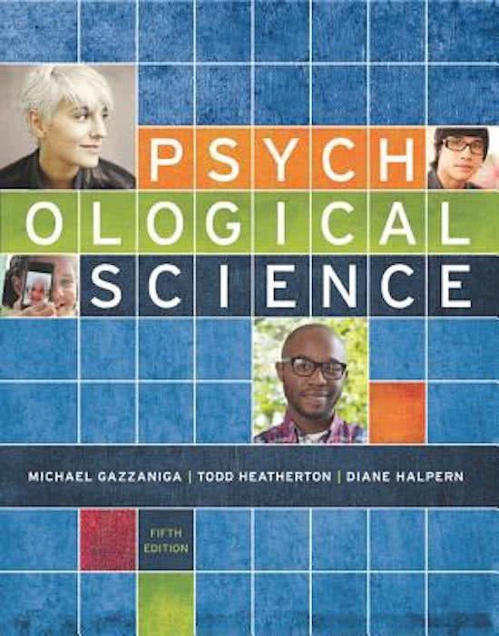 Unlock Success with the [Psychological Science,Gazzaniga,5e] 2023-2024 Test Bank
