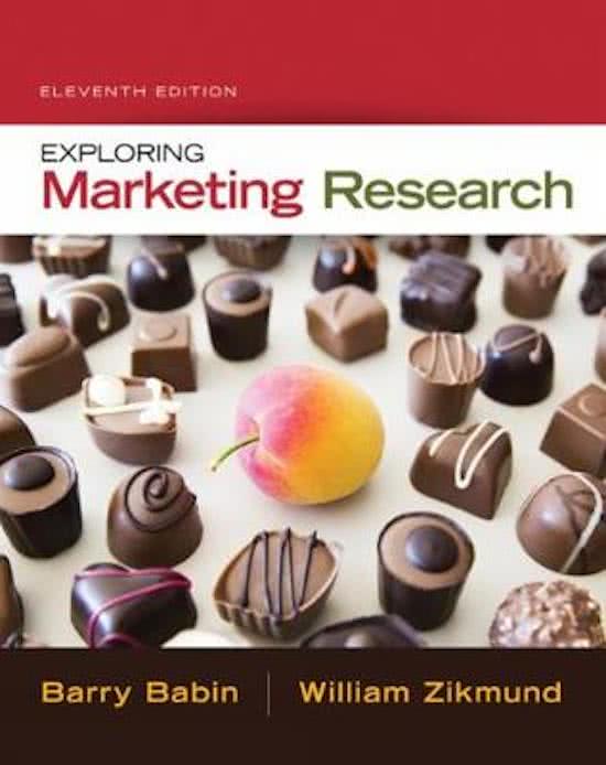 Solution Manual Exploring Marketing Research, 10th Edition Chapter 1-25