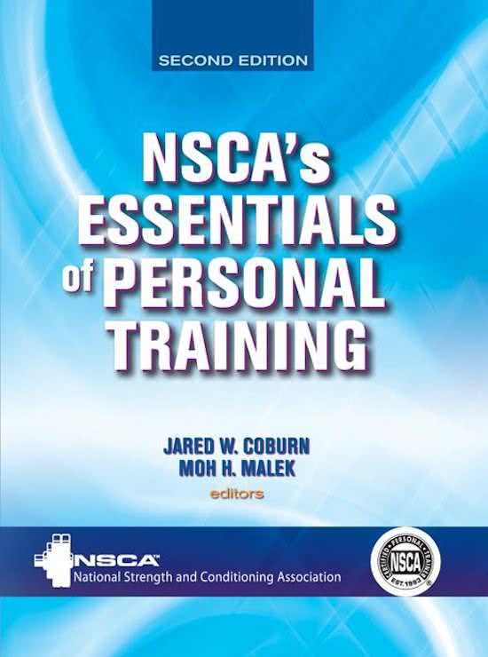 NSCA\'s Essentials of Personal Training, Second Edition