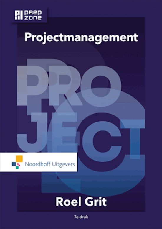 Samenvatting Projectmanagement Roel Gritt