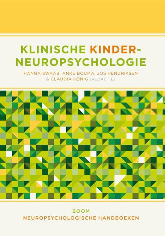 Hoofdstuk 1: Klinische neuropsychologie uit Swaab