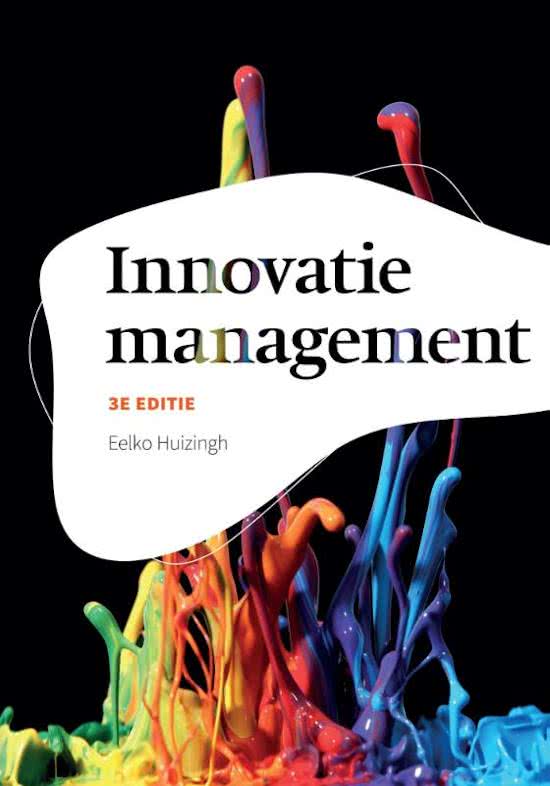 Leerdoelen en aantekeningen Technologie en Innovatiemanagement (E_BK2_TIMA)  Innovatiemanagement, ISBN: 9789043032278