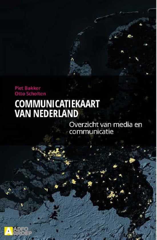 Communicatiekaart van Nederland - Otto Scholten (druk9)
