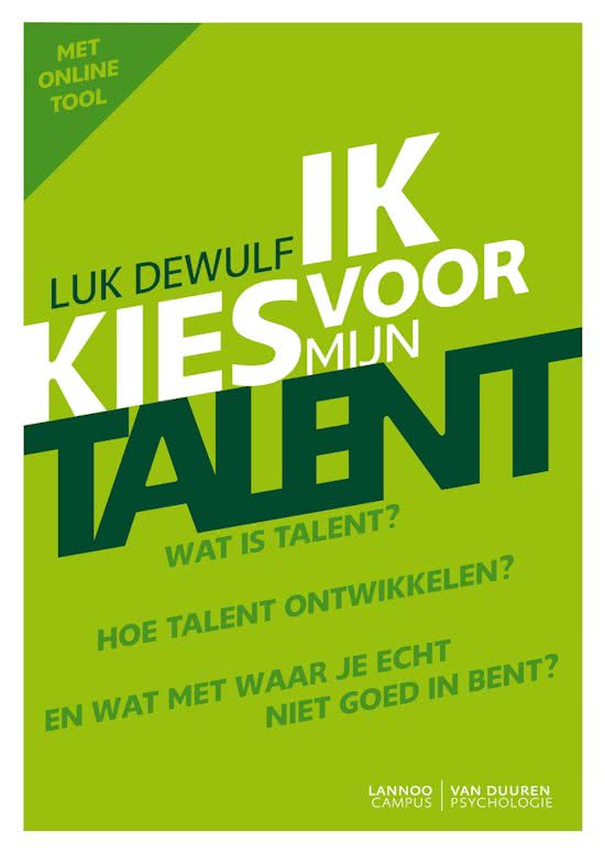 Samenvatting  talent development 2015-2016 (Luk Dewulf)