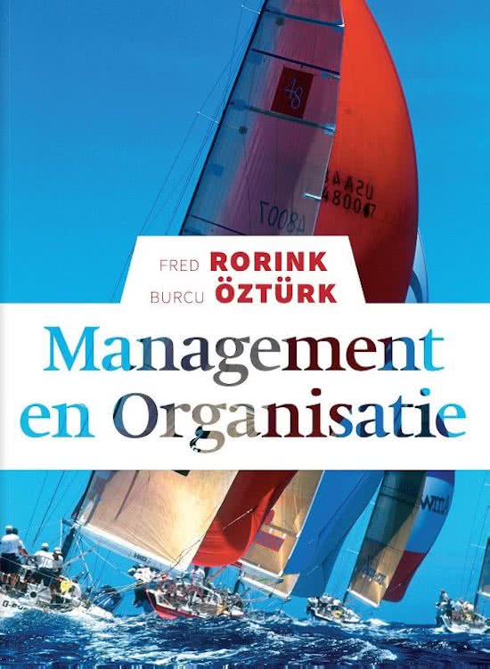 Beroepsproduct deel: management en organisatie 