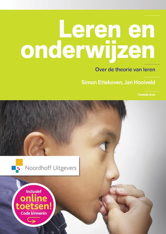 Pedagogiek en Onderwijskunde Leren en onderwijzen H1 H2.5 H5.1