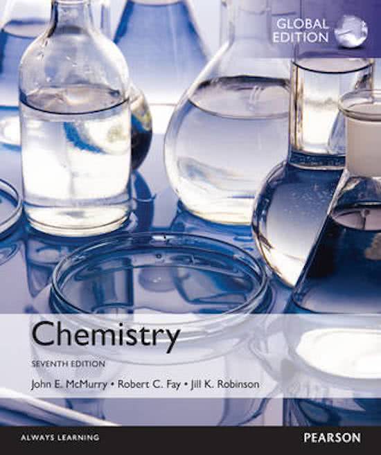 Samenvatting van H3, H4,  H14.1, H14.2, H15, H16, H18 stoffen en reacties 1 uit Chemistry 7th edition Mc Murray