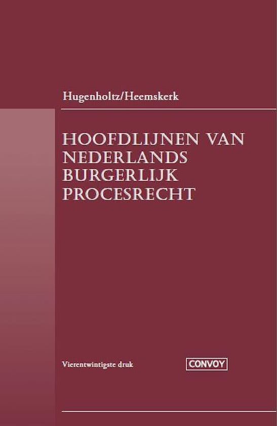 Burgerlijk procesrecht samenvatting colleges en geschiloplossing: inclusief KEI-wetgeving en verplichte jurisprudentie en een lijst hiervan.