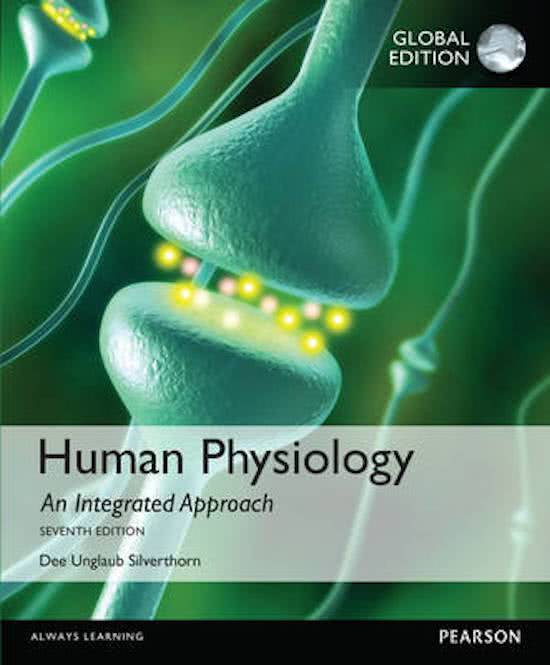 samenvatting Humane fysiologie