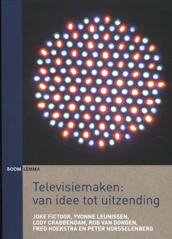 Televisiemaker: van idee tot uitzending, hele boek met woordenlijst