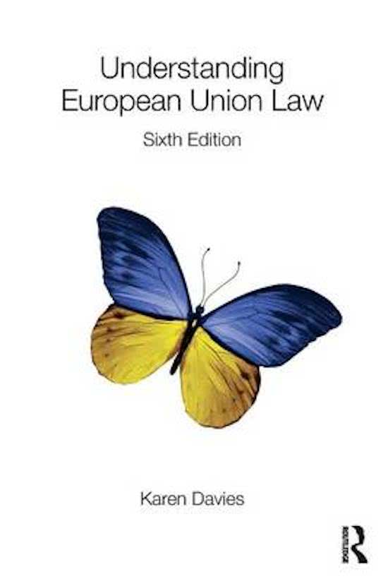 Legal Dimension of Europe ALL TERMS AND CASES (incl. legal basis)