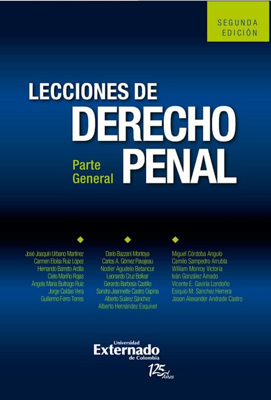 book-image-Lecciones de derecho penal. Parte general
