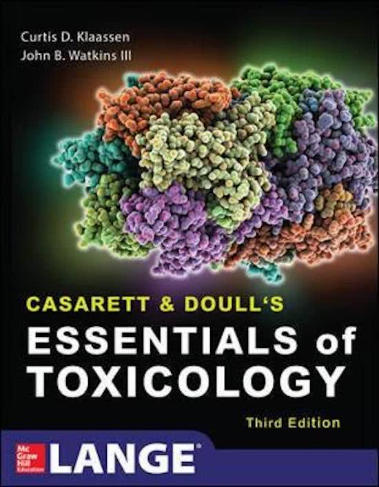 Toxicologie (LLS347): Toxicodynamiek en Toxicokinetiek