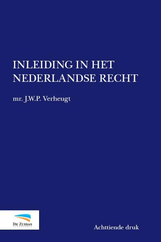  Samenvatting: inleiding in het Nederlandse recht