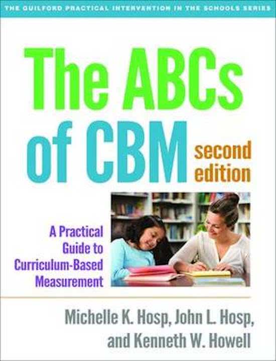 Boek Hosp, The ABCs of CBM: A practical guide to Curriculum-Based Measurement. 