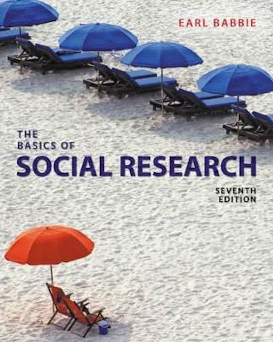Notes - Introduction to Social Science Research Lectures + Babbie book 