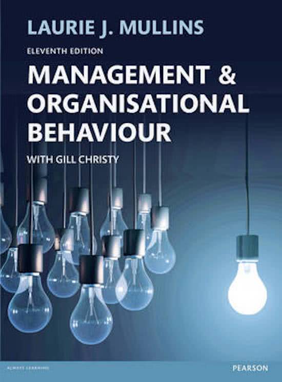behavior of management in organizational behavior