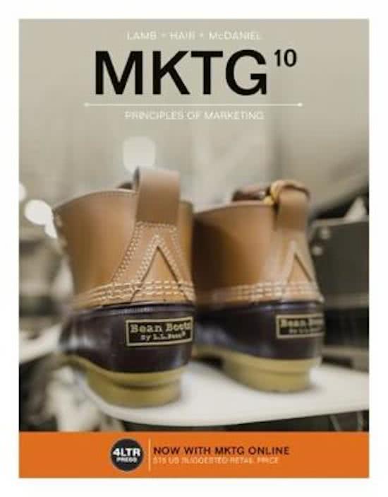 MKT 300 Exam 1 Study Guide