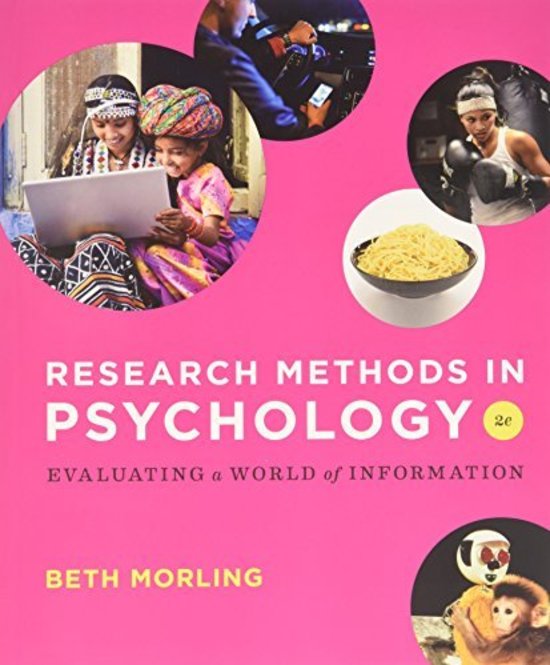 Research Methods in Psychology - Evaluating a World of Information 2e