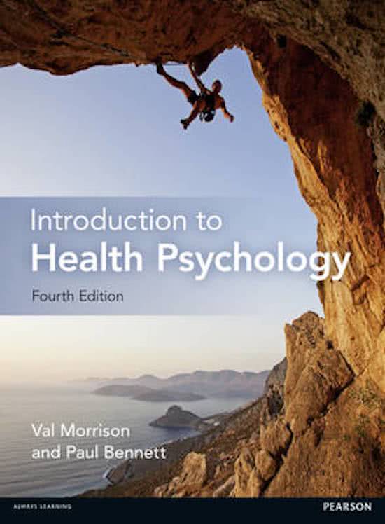Hoorcollege aantekeningen Health and Medical Psychology 2023 