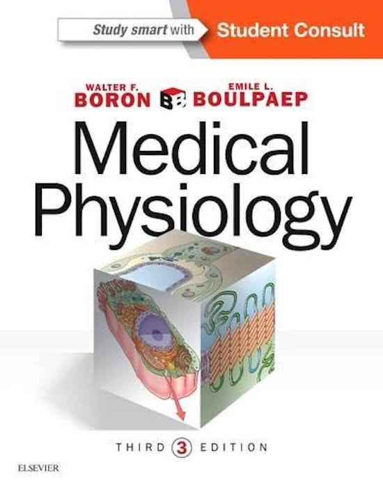 Test Bank For Medical Physiology, 3rd - 2017 All Chapters - 9781455743773