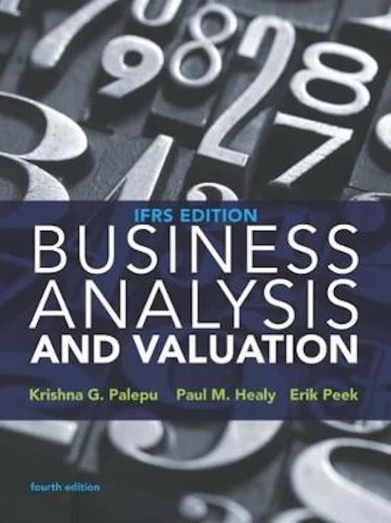 Business Analysis and Valuation
