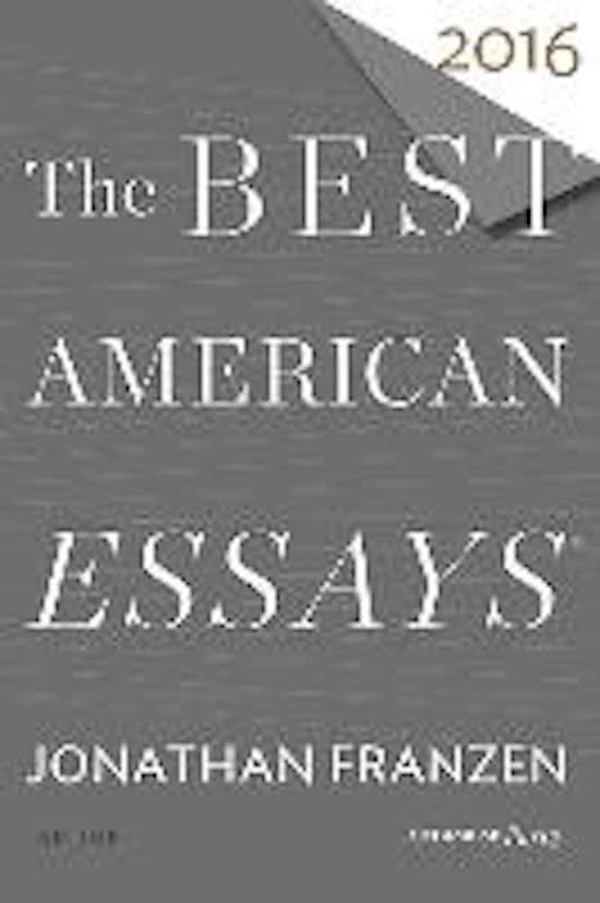Best American Essays &lpar;2016&rpar;
