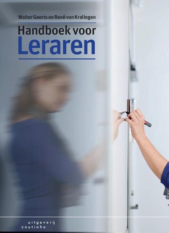 Handboek voor leraren (hoofdstuk 1 t/m 4)