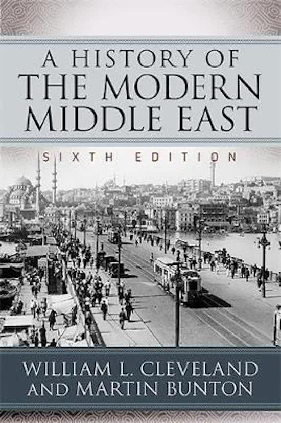 Aantekeningen Colleges Geschiedenis van het moderne Midden-Oosten