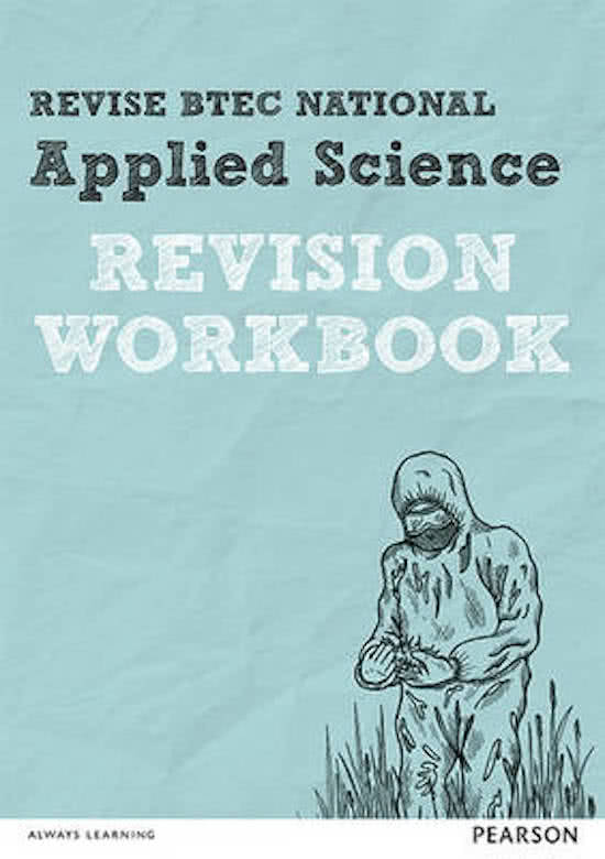 Exam (elaborations) Unit 5 -  Principles and Applications of Science II  BTEC National Applied Science Revision Workbook, ISBN: 9781292150031