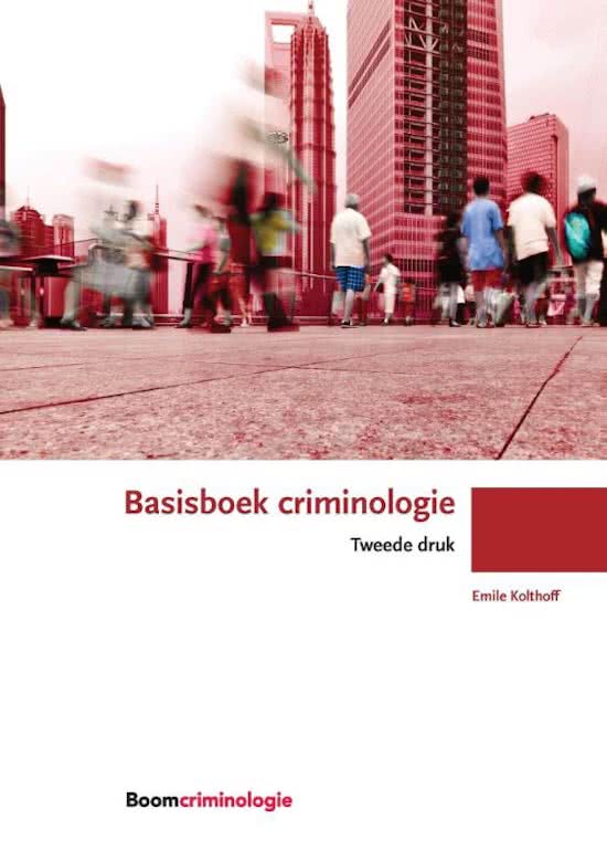 Boom studieboeken criminologie - Basisboek criminologie